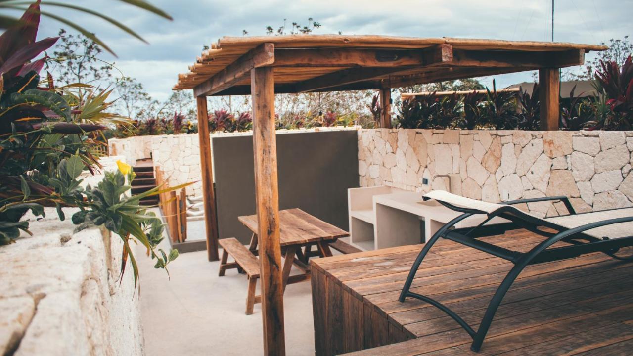 Vida Jungle Boho Apart 9 With Special Fee To Access Hotel Bardo Tulum Exterior foto